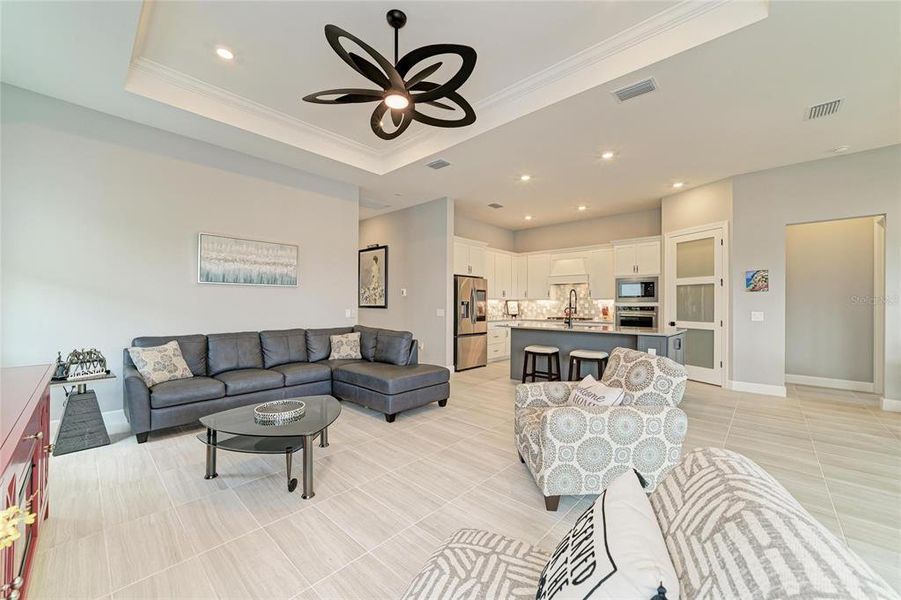 Furnished interior view inside a new home in , Nokomis (Image 51).