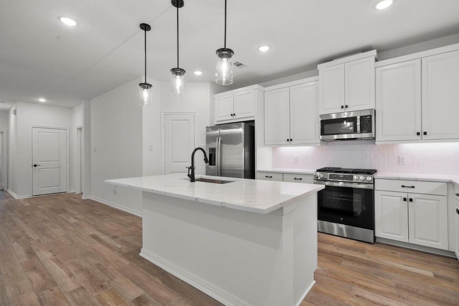 Furnished interior view inside a new home in Woodforest, Montgomery (Image 7).