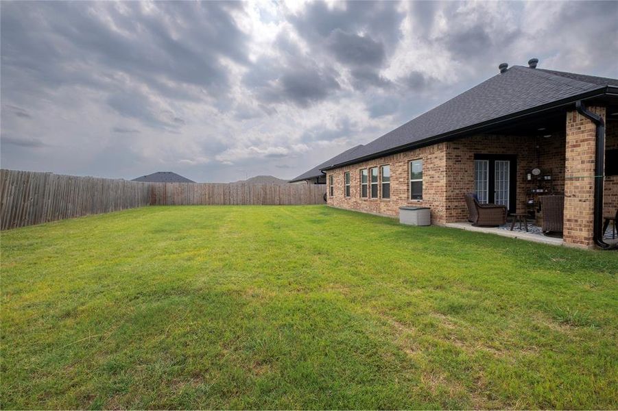 Front exterior of a new home in , Mabank, TX, highlighting curb appeal (Image 21).