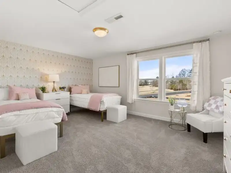 Representative furnished interior of a home built from the Montcrest by True Homes in Deerwood Place, North Charleston (Image 17).