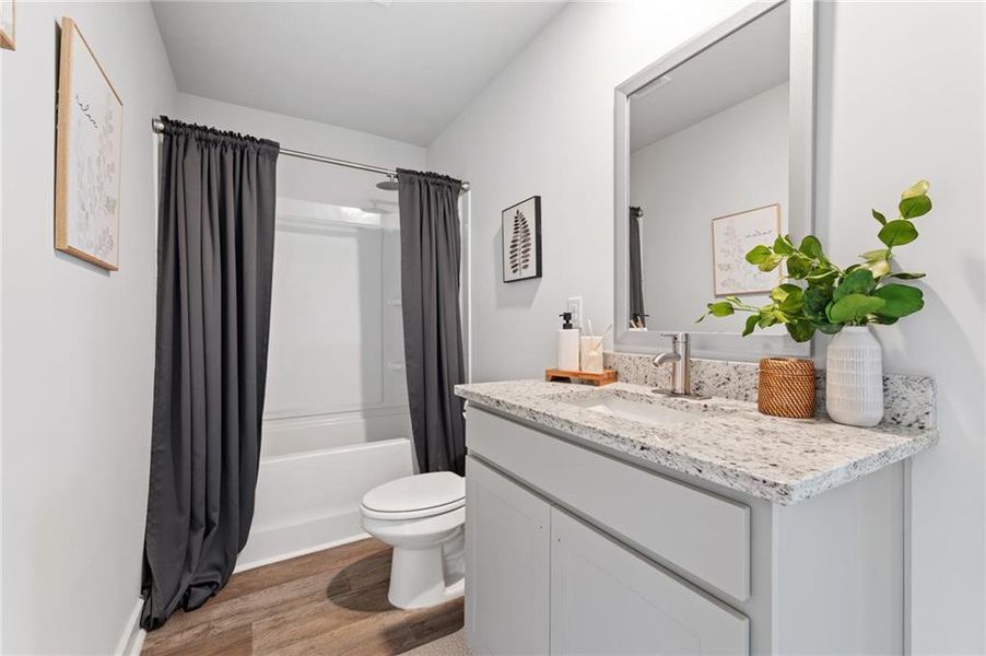 Furnished interior view inside a new home in Southern Hills, McDonough (Image 12).