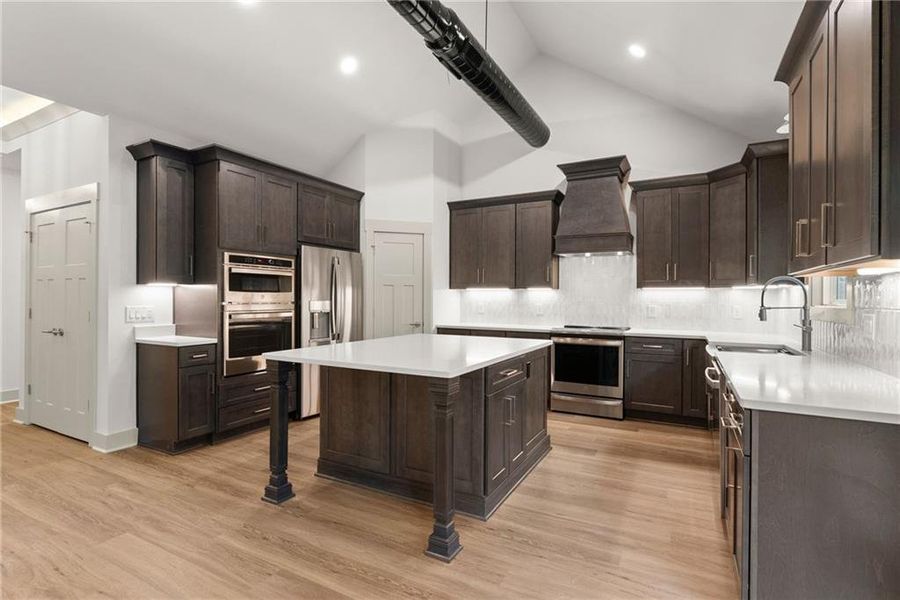 Furnished interior view inside a new home in , Baldwin (Image 17).