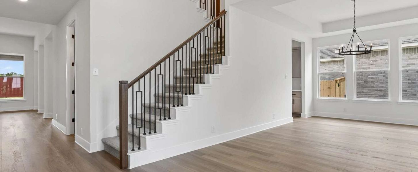 Representative unfurnished interior of a home built from the Parker by Ashton Woods in Megan's Landing, Castroville (Image 18). Representative unfurnished interior of a home built from the Parker by Ashton Woods in Megan's Landing, Castroville (Image 18).