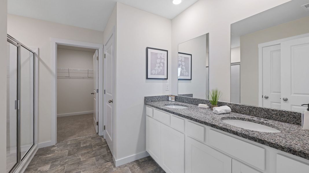 Furnished interior view inside a new home in The Cove at Thrasher Landing, Hixson (Image 38).
