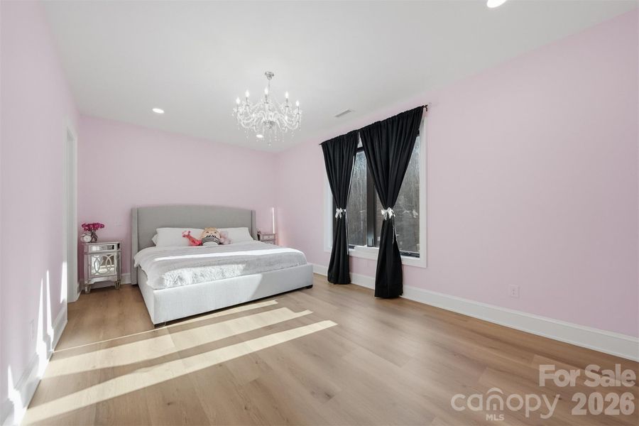 Furnished interior view inside a new home in , Hickory (Image 14).