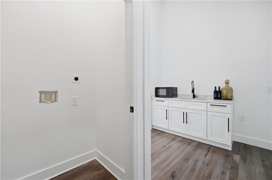 Furnished interior view inside a new home in , Atlanta (Image 17).