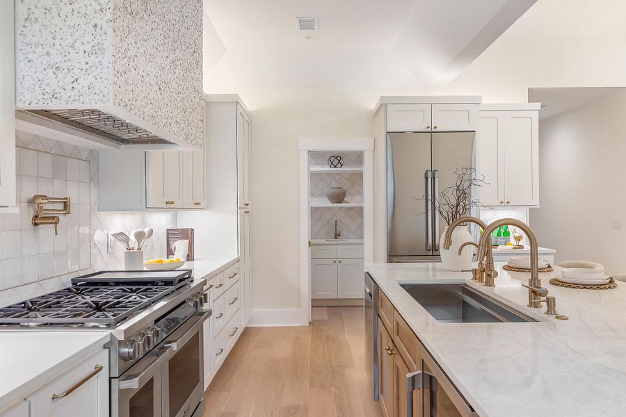 Furnished interior view inside a new home in , Charleston (Image 9).