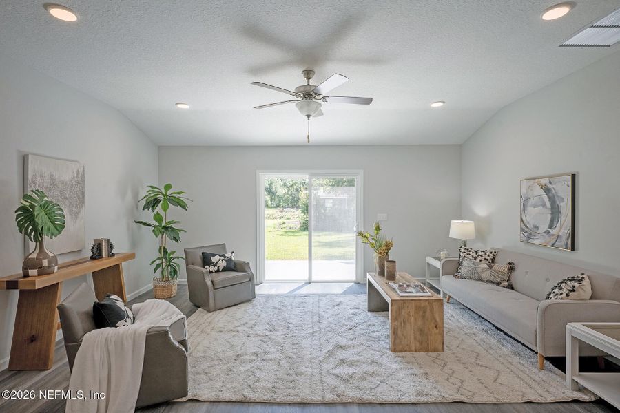 Furnished interior view inside a new home in , Jacksonville (Image 7).