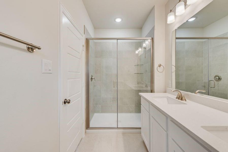 Furnished interior view inside a new home in Bayside, Rowlett (Image 11).