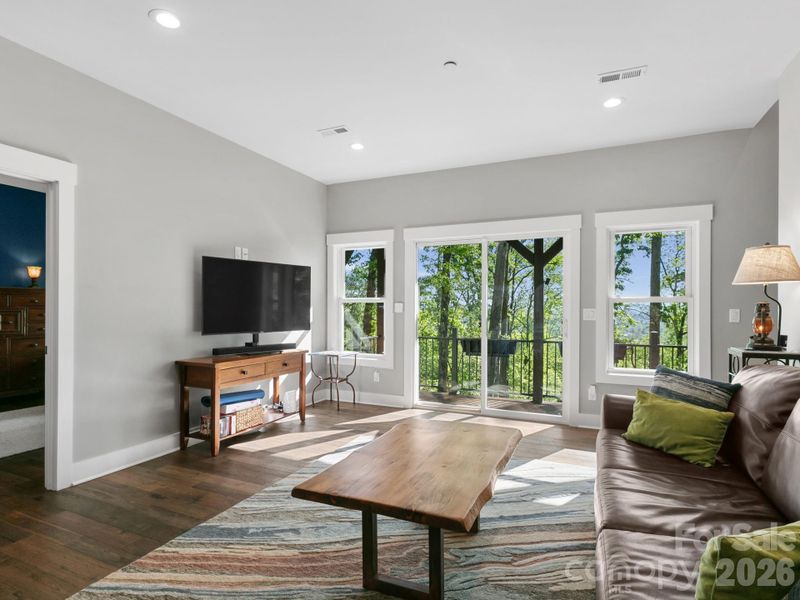 Furnished interior view inside a new home in , Hendersonville (Image 27).