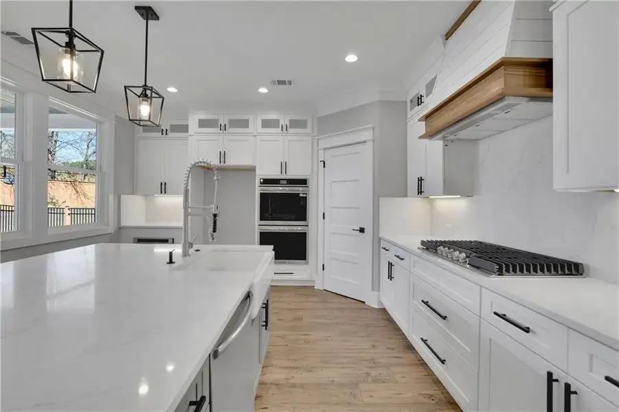 Furnished interior view inside a new home in , Canton (Image 10).