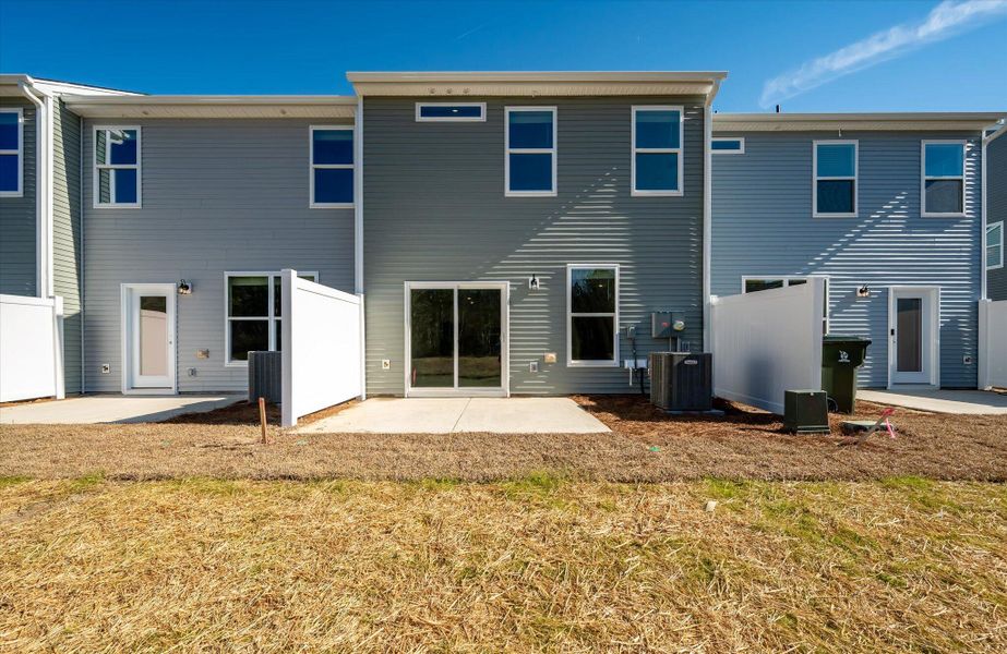 Exterior details and patio area of a home in The Landings at Montague, Goose Creek (Image 3).