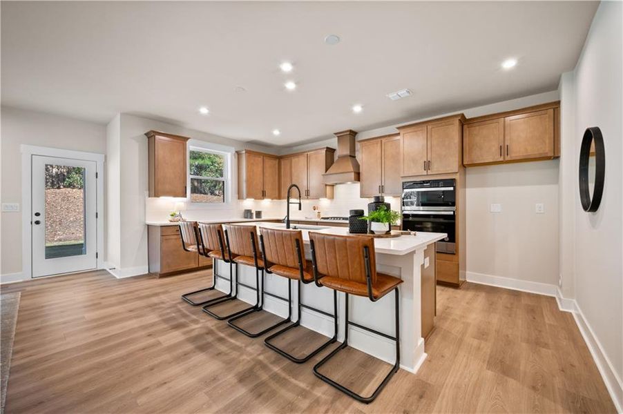Furnished interior view inside a new home in The Paddocks at Doc Hughes, Buford (Image 5).