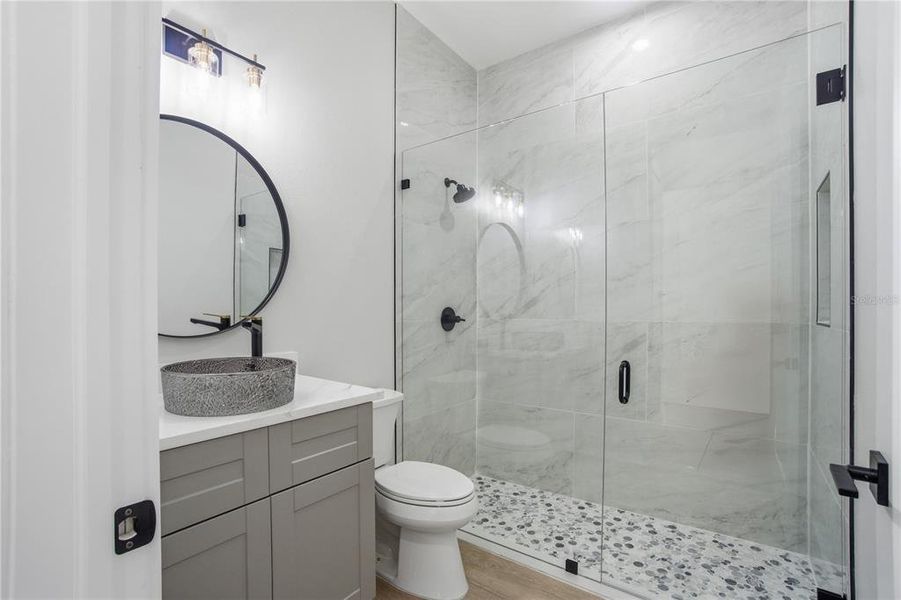 Furnished interior view inside a new home in , Belle Isle (Image 5).