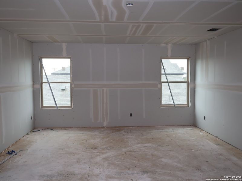 In-progress construction of a new home in Meadows at Clear Springs, New Braunfels, TX (Image 34).