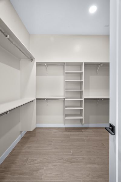 Representative unfurnished interior of a home built from the Pebble Beach EXT50 by LEH. Homes in Verdancia, El Paso (Image 32).