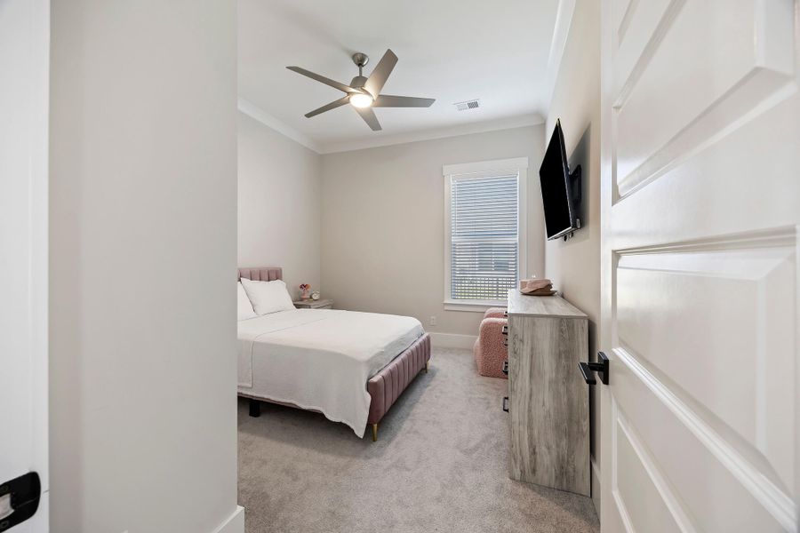 Furnished interior view inside a new home in , Hardeeville (Image 39).