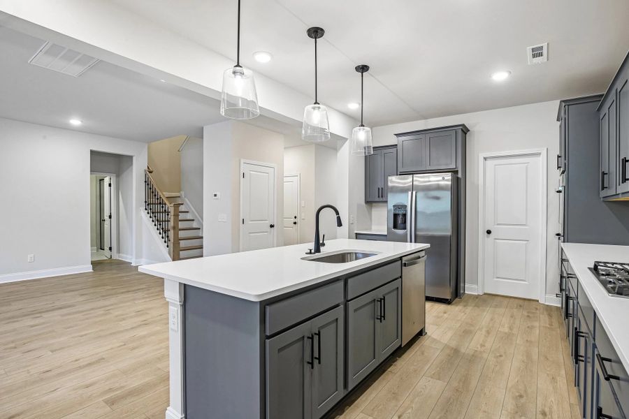 Gourmet Kitchen featuring AW Collection® Minimalist Gourmet Kitchen featuring AW Collection® Minimalist
