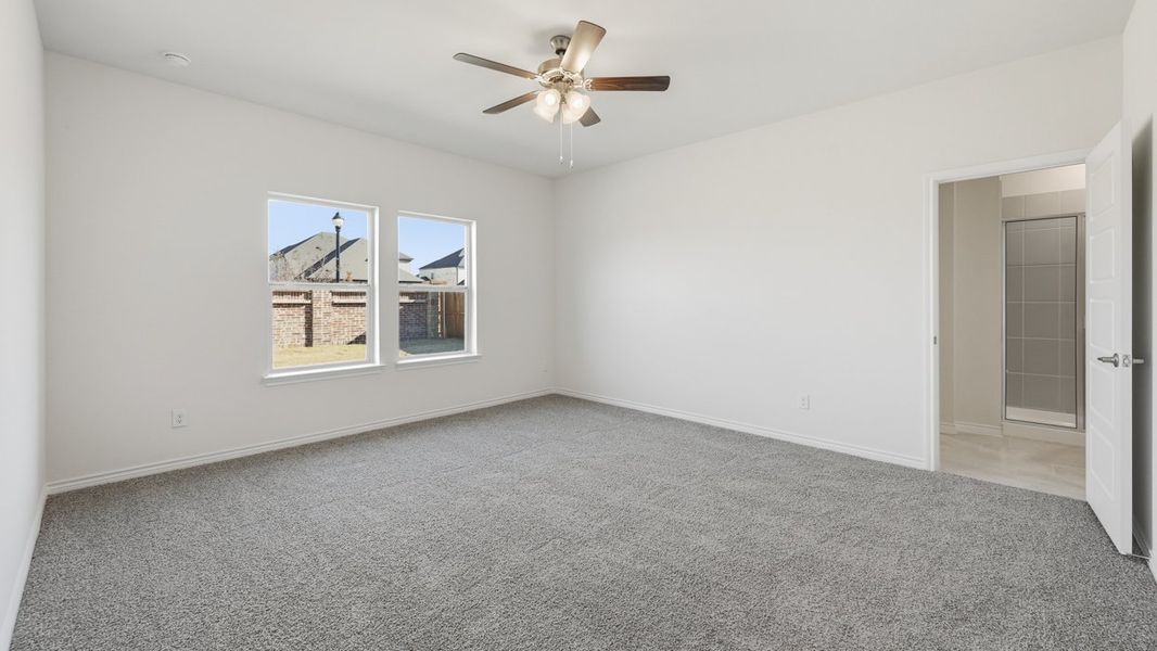 Representative unfurnished interior of a home built from the Palmview by D.R. Horton in Winchester Crossing, Princeton (Image 8).