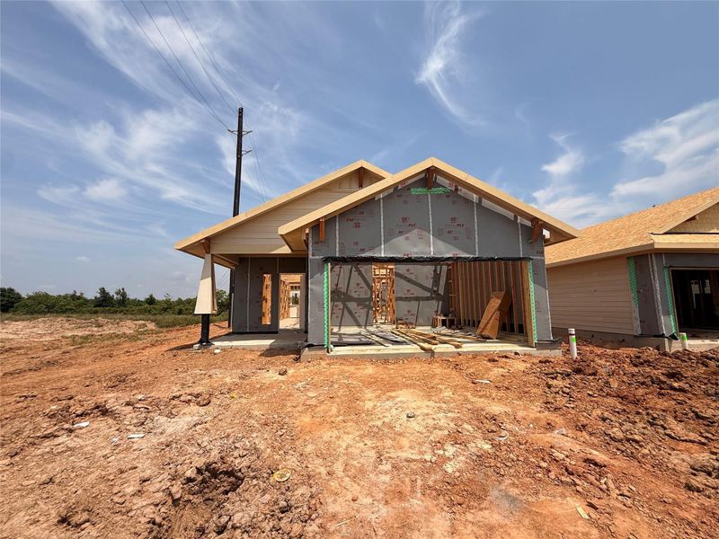 In-progress construction of a new home in Azalea, Pattison, TX (Image 17). In-progress construction of a new home in Azalea, Pattison, TX (Image 17).