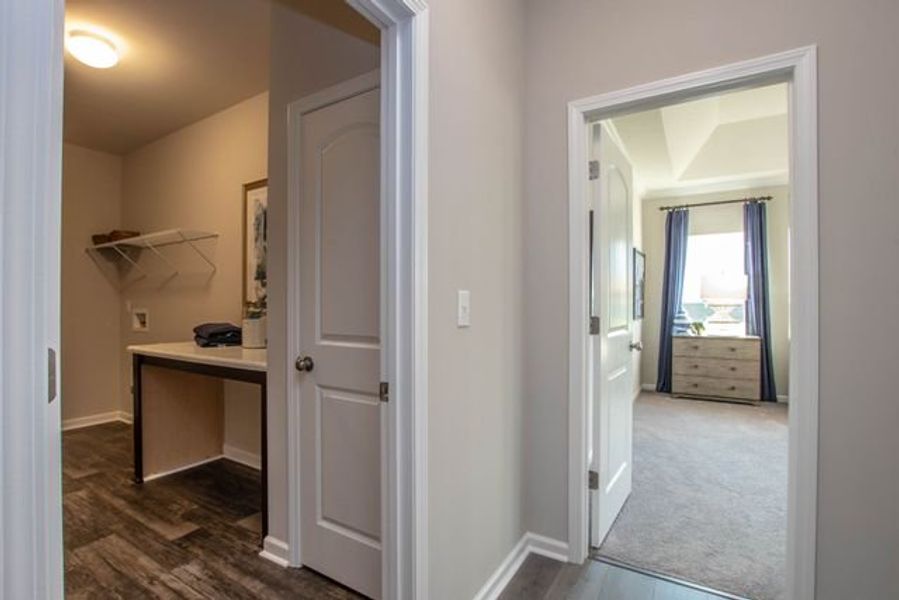 Representative furnished interior of a home built from the Brodrick by True Homes in Wheatfield Estates, Statesville (Image 30).