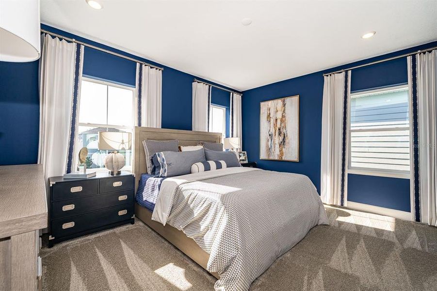 Furnished interior view inside a new home in Serenade at Ovation, Winter Garden (Image 14).