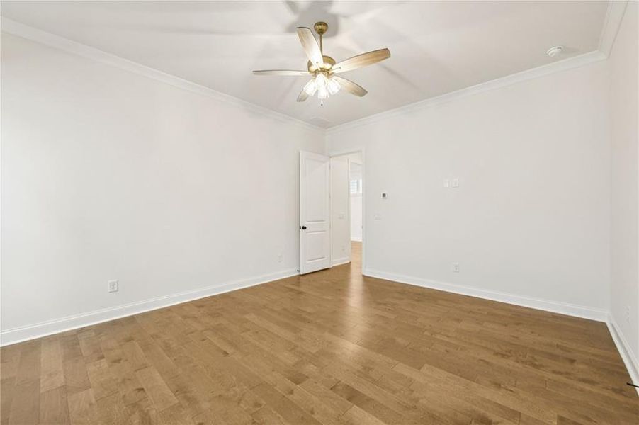 Spacious, unfurnished interior of a new home in Promenade at Sawnee Village, Cumming (Image 28).