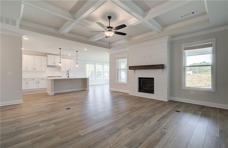 Spacious, unfurnished interior of a new home in Mallard’s Landing, Jefferson (Image 25).