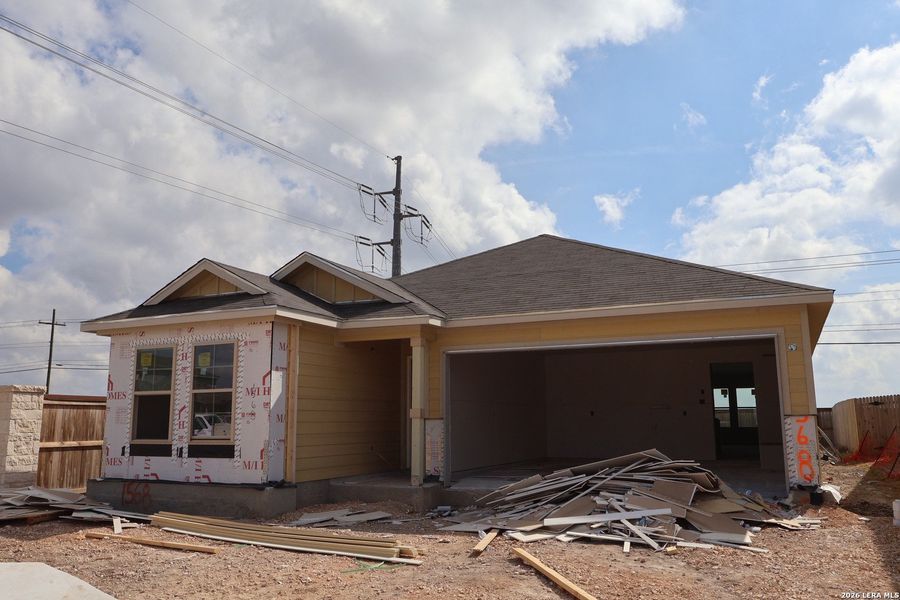 In-progress construction of a new home in Meadows at Clear Springs, New Braunfels, TX (Image 35). In-progress construction of a new home in Meadows at Clear Springs, New Braunfels, TX (Image 35).