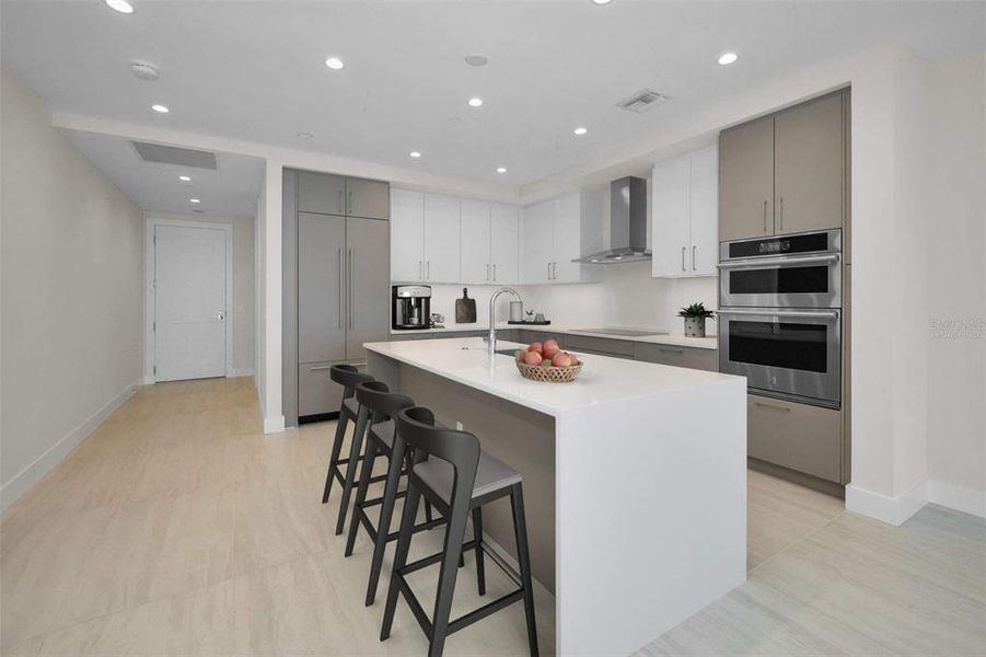 Furnished interior view inside a new home in , St. Petersburg (Image 14).