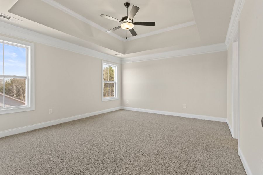 Spacious, unfurnished interior of a new home in Cherokee Knoll, Williamston (Image 21).