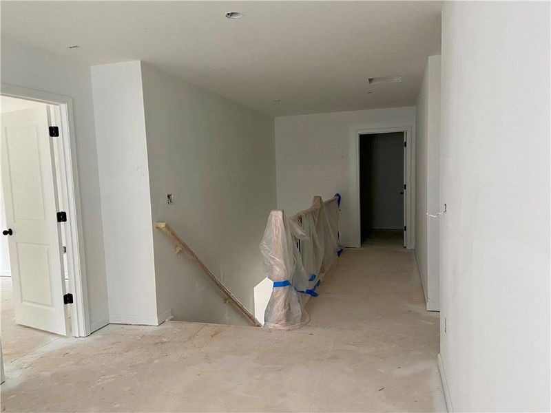 In-progress construction of a new home in Arbors at Richland Creek, Buford, GA (Image 20).