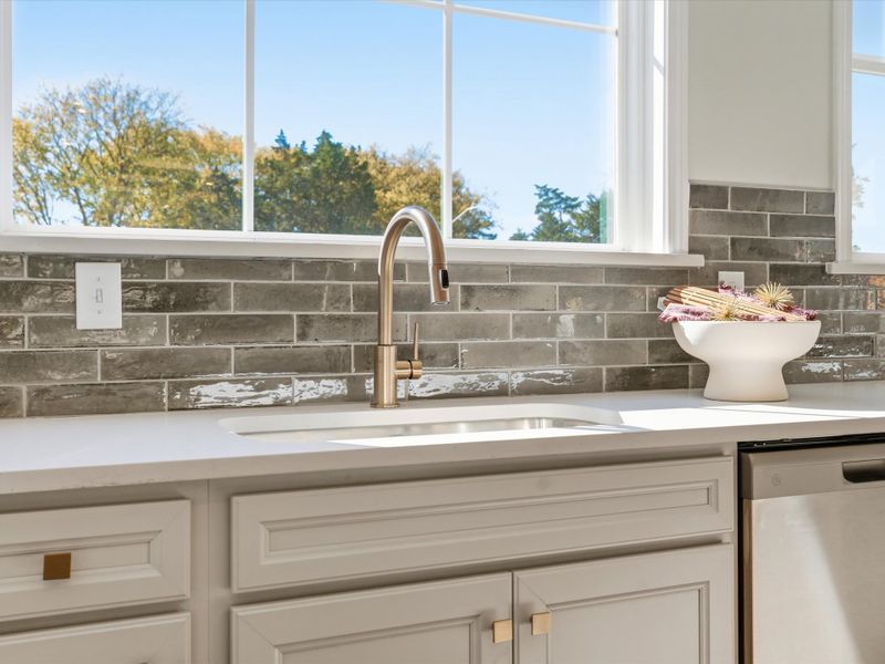 Representative interior finishes for a home built from the Bellamy by Tri Pointe Homes in Bellflower, Charlotte (Image 21).
