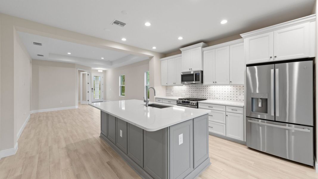 Furnished interior view inside a new home in Verandah, Fort Myers (Image 6).