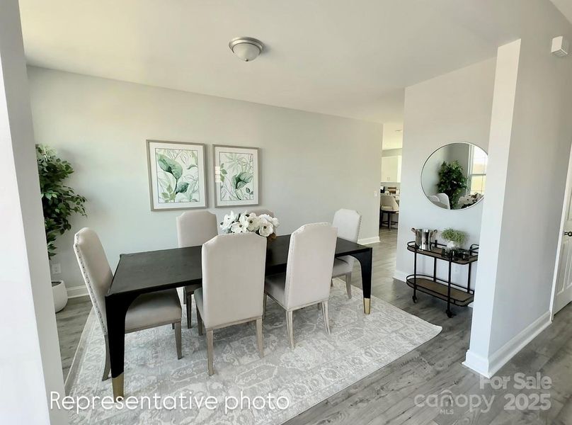Furnished interior view inside a new home in , Monroe (Image 4).