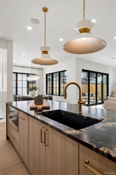 Furnished interior view inside a new home in , Denver (Image 14).