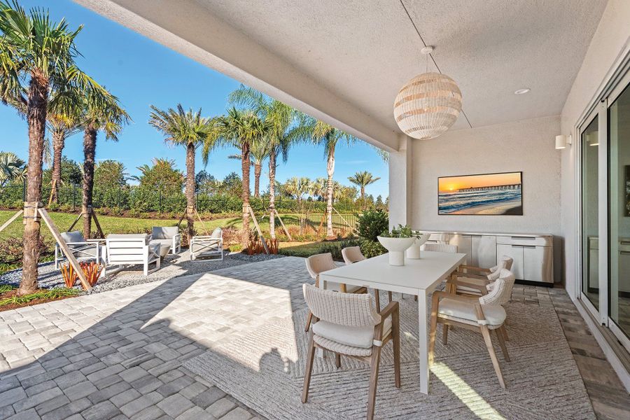 Representative furnished interior of a home built from the Elena by GL Homes in Valencia Ridge, Wesley Chapel (Image 13). Representative furnished interior of a home built from the Elena by GL Homes in Valencia Ridge, Wesley Chapel (Image 13).