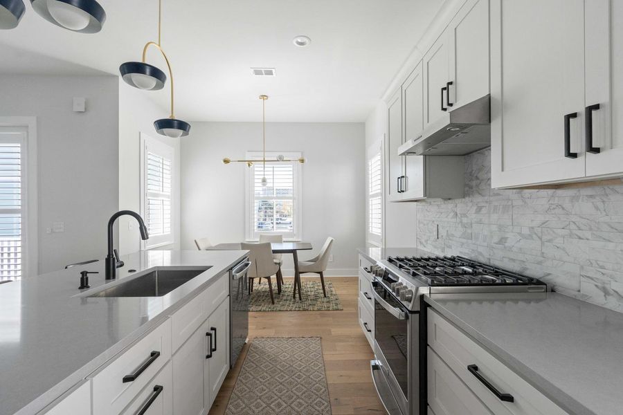 Furnished interior view inside a new home in , Charleston (Image 4).