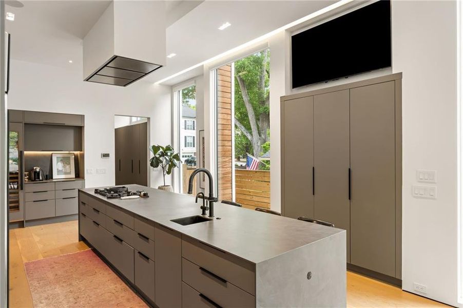 Furnished interior view inside a new home in , Brookhaven (Image 46).