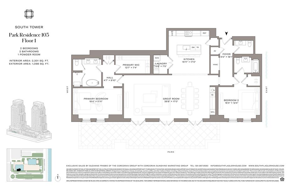2D floor plan layout of this home in , West Palm Beach, FL (Image 4).