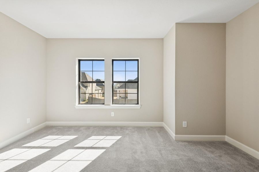 Spacious, unfurnished interior of a new home in Riceland 60’ Homesites, Mont Belvieu (Image 33). Spacious, unfurnished interior of a new home in Riceland 60’ Homesites, Mont Belvieu (Image 33).