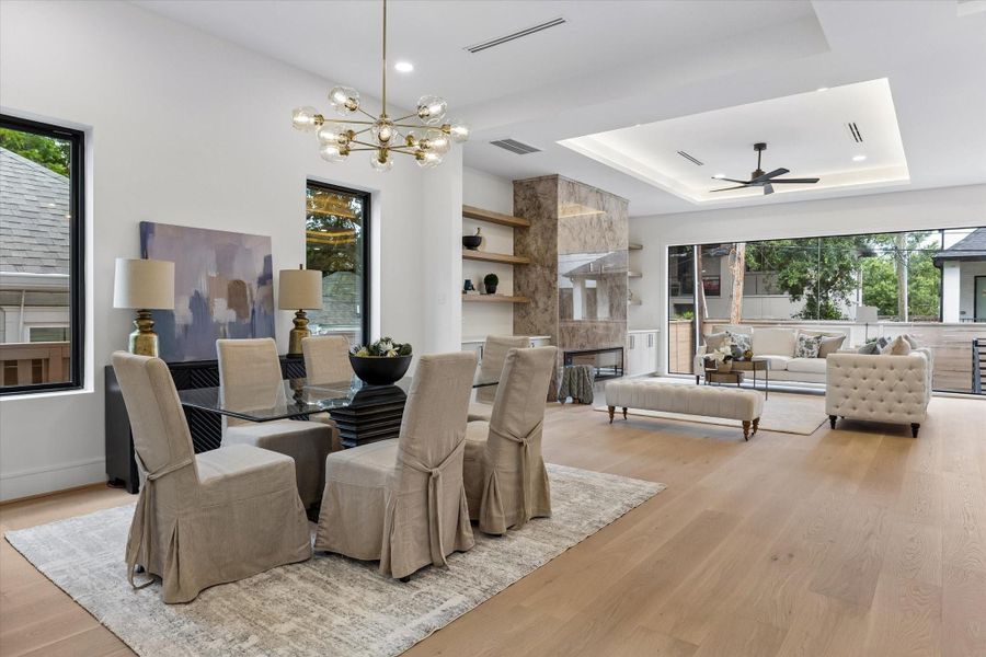 Furnished interior view inside a new home in , Houston (Image 18). Furnished interior view inside a new home in , Houston (Image 18).