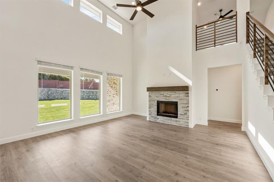 Spacious, unfurnished interior of a new home in The Enclave at Parks of Aledo, Aledo (Image 32). Spacious, unfurnished interior of a new home in The Enclave at Parks of Aledo, Aledo (Image 32).