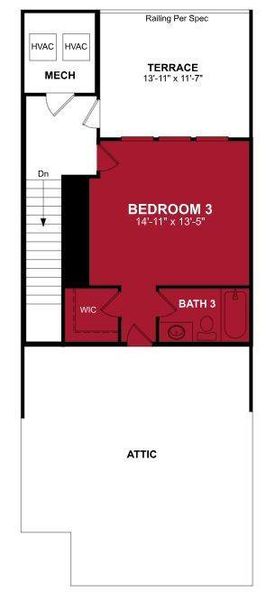 3rd Floor Floorplan