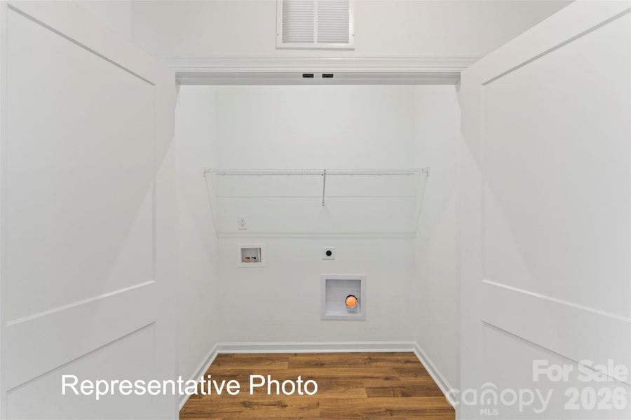 Upstairs Laundry Closet