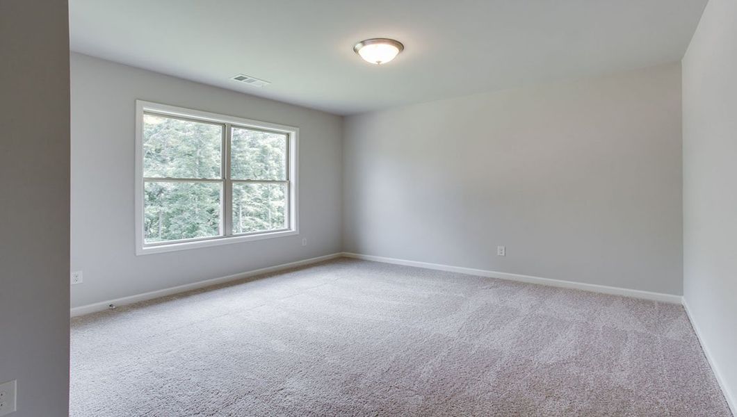 Representative unfurnished interior of a home built from the Edinburgh by D.R. Horton in Thalley Creek Estates, Cumming (Image 29).