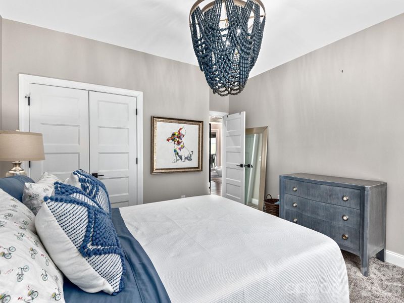 Furnished interior view inside a new home in , Hendersonville (Image 19).