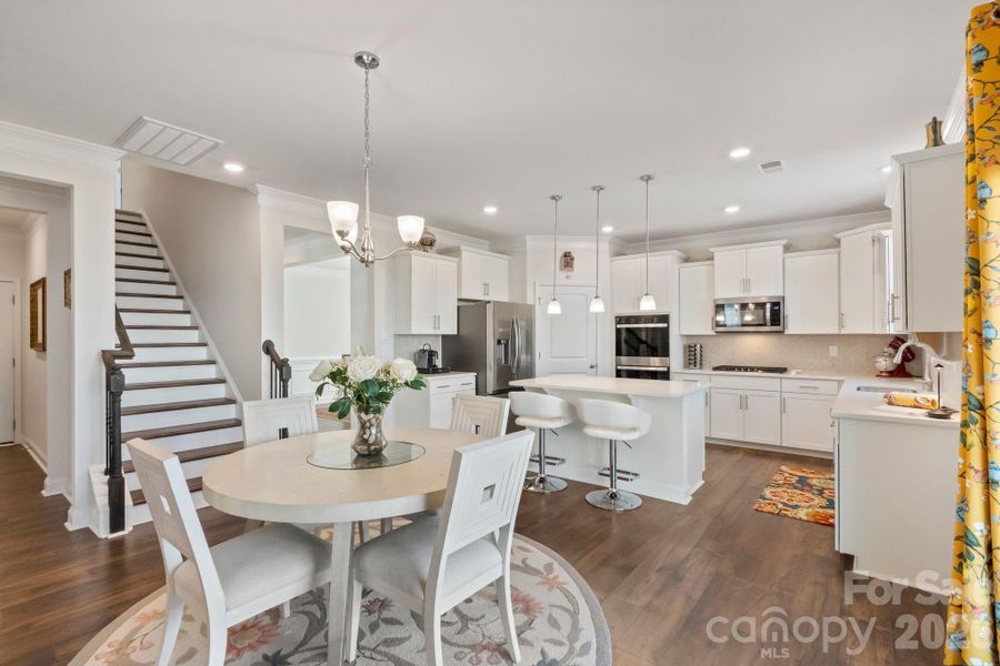Furnished interior view inside a new home in Sylvan Creek, Denver (Image 34).