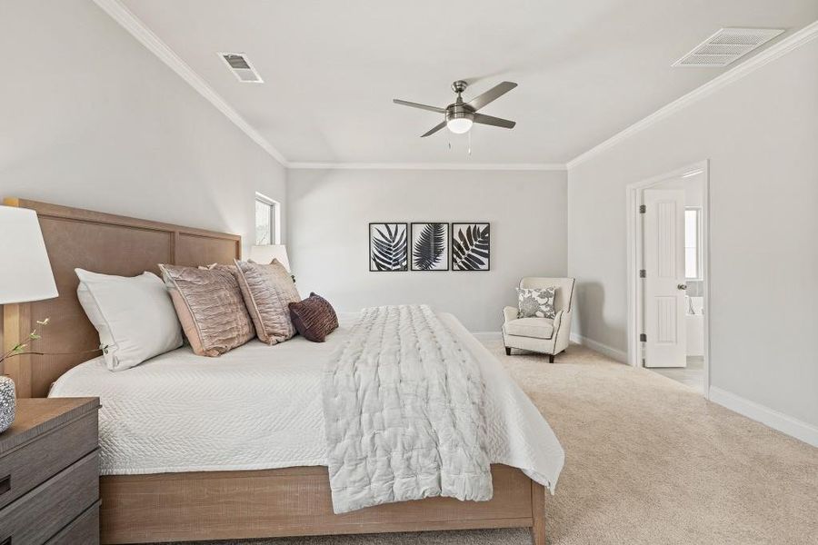 Furnished interior view inside a new home in , Homer (Image 18).