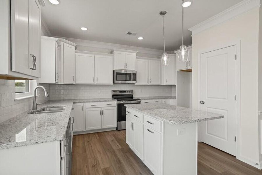 Furnished interior view inside a new home in Parker's Preserve, Ridgeville (Image 7).